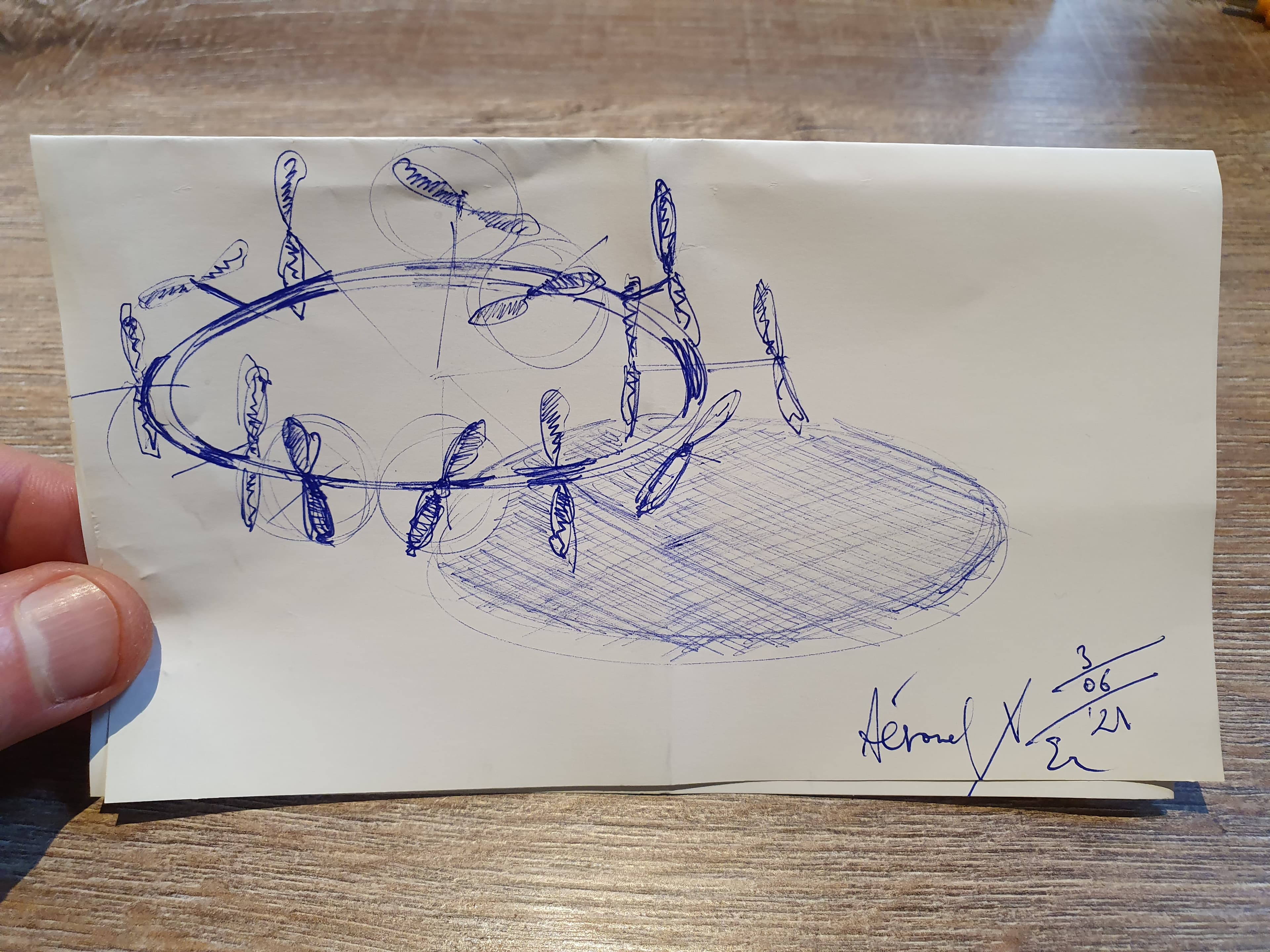 ontwerptekening voor Appareil de navigation (aérienne) n°1